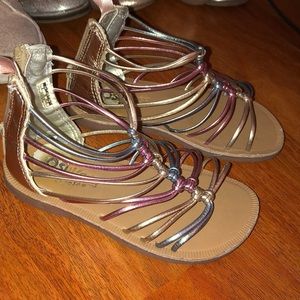 Rainbow sandals